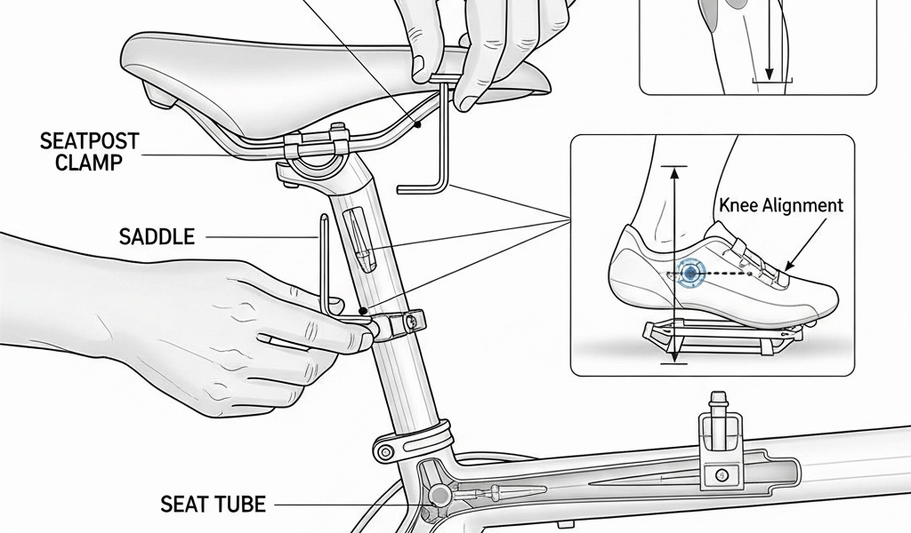 Cycling Knee Pain Behind the Kneecap Saddle Height Is Probably Wrong